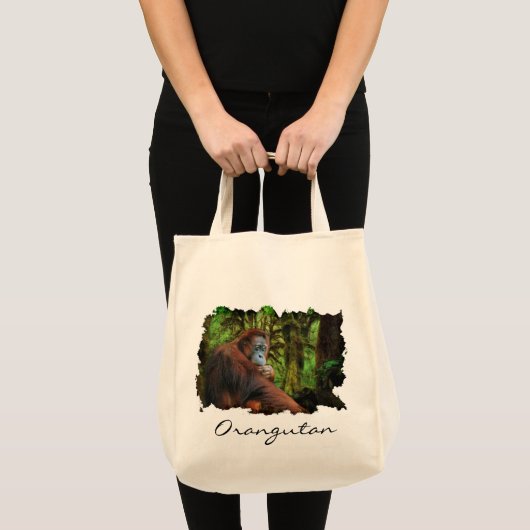 Orangutan & Jungle Primat Tasche (Vorderseite (Produkt))