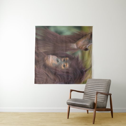 Orangutan Kayan Wandteppich (Beispiel (Horizontal))