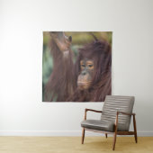 Orangutan Kayan Wandteppich (Beispiel)