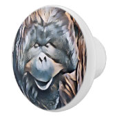 ORANGUTAN KERAMIKKNAUF (Rechts)