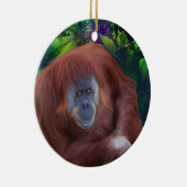 Orangutan Keramikornament (Rechts)