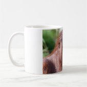 Orangutan Lady Kaffeetasse (Links)