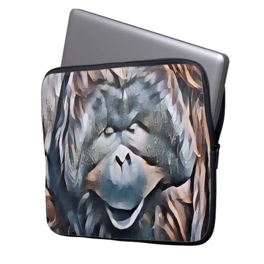 ORANGUTAN LAPTOPSCHUTZHÜLLE (Vorderseite Links)