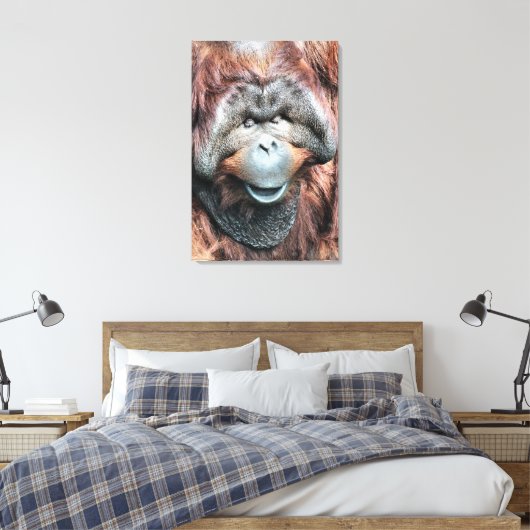 ORANGUTAN LEINWANDDRUCK (Insitu (Schlafzimmer))