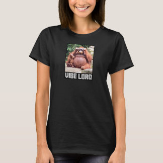 Orangutan mit Sonnenbrille Vibe Meme T-Shirt