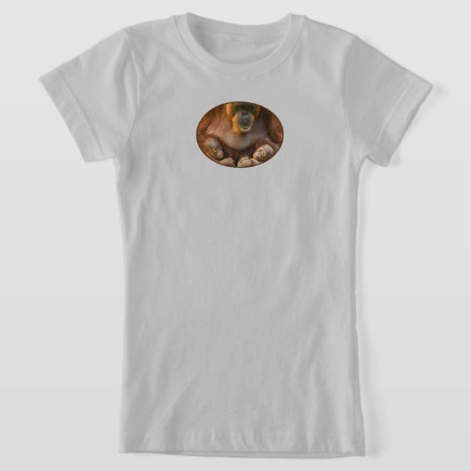 Orangutan Mother Holding Two Babies T - Shirt (Ablage )