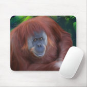 Orangutan Mouse Pad Mousepad (Mit Mouse)