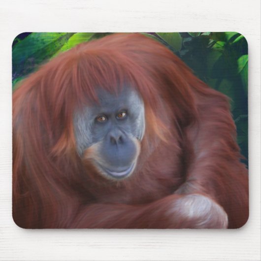 Orangutan Mouse Pad Mousepad (Vorne)