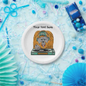 Orangutan Musik Pappteller (Party)