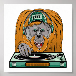 Orangutan Musik Poster