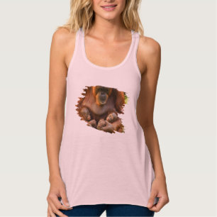 Orangutan Mutter, die zwei Säuglinge hält Tank Top