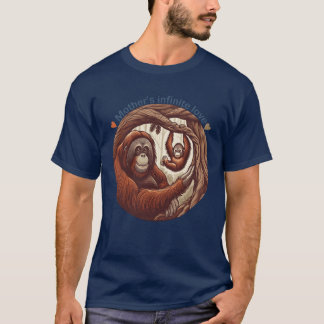 Orangutan-Mutterkind T-Shirt