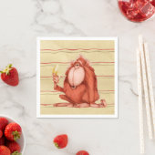 Orangutan - Napkins Serviette (Beispiel)