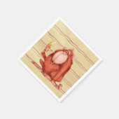 Orangutan - Napkins Serviette (Ecke)