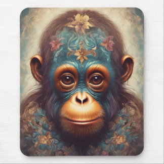 Orangutan no 2 mousepad