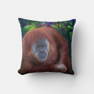 Orangutan Pillow Kissen