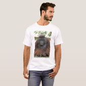 Orangutan Pongo Pygmaeus T-Shirt (Vorne ganz)