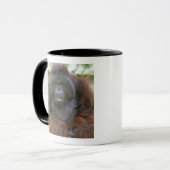 Orangutan Pongo Pygmaeus Tasse (Vorderseite Links)