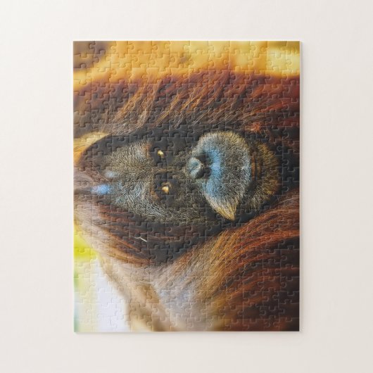Orangutan Portrait Puzzle (Vertikal)