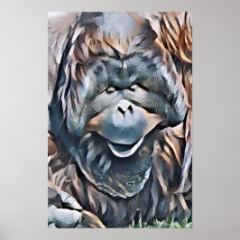 ORANGUTAN POSTER