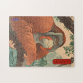 Orangutan, Sage of Trees - Japanese Art Puzzle (Horizontal)