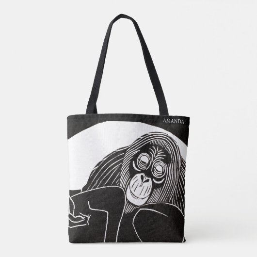 Orangutan – Samuel de Mesquita Personalized Tasche (Rückseite)