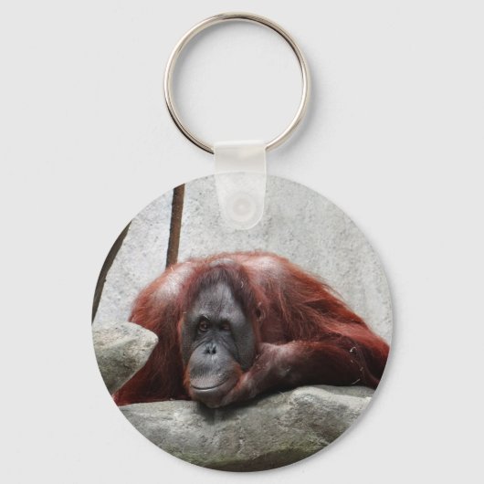 Orangutan Schlüsselanhänger (Vorderseite)