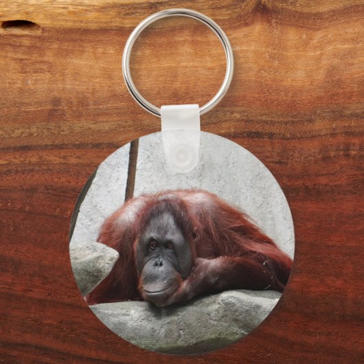 Orangutan Schlüsselanhänger (Vorderseite)