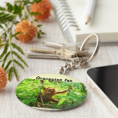 Orangutan Schlüsselanhänger (Seite)