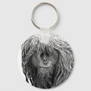 Orangutan-Schlüsselkette Schlüsselanhänger
