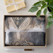 Orangutan Steampunk Watercolor Art Seidenpapier (Geschenk)