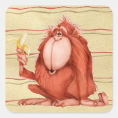 Orangutan - Stickers (Vorderseite)