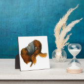 Orangutan Tabletop Plaque mit Easel Fotoplatte (InSitu)