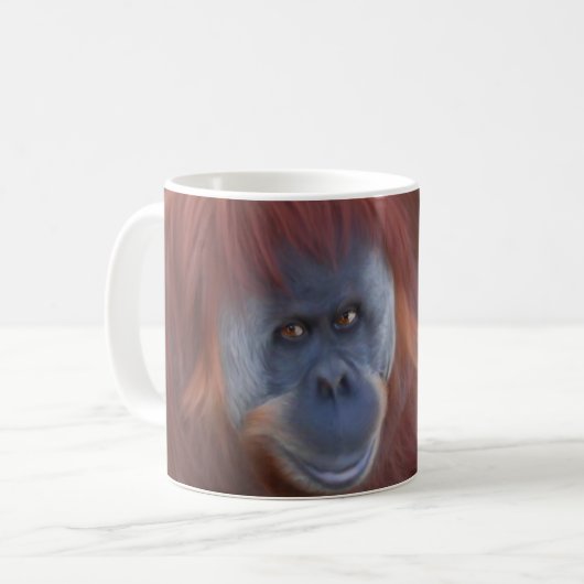 Orangutan-Tasse Kaffeetasse (Vorderseite Links)