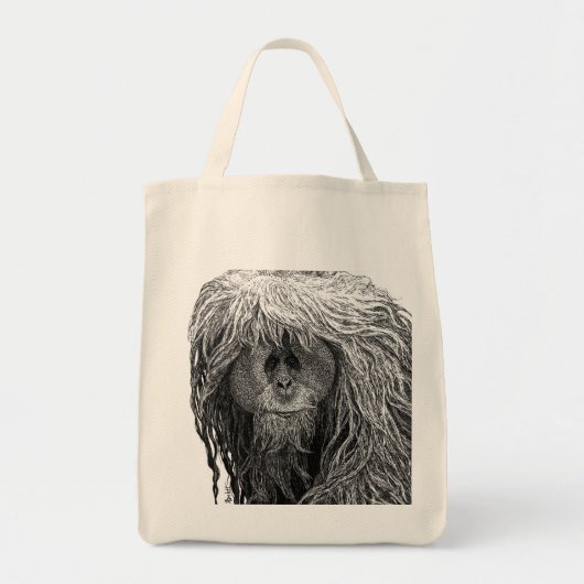 Orangutan Tote Bag Tragetasche (Vorne)