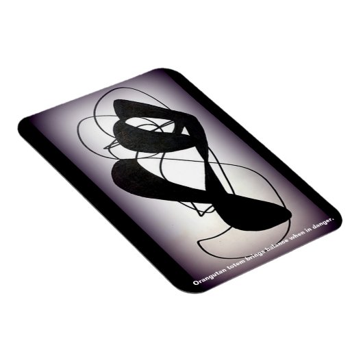 Orangutan Totem Magnet (Rechte Seite)