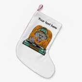 Orangutan Vinyl Record Kleiner Weihnachtsstrumpf (Vorderansicht (hängend))