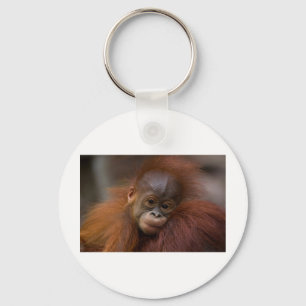Orangutang Baby Schlüsselanhänger