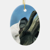 ORANGUTANS KERAMIKORNAMENT (Hinten)
