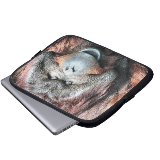 ORANGUTANS LAPTOPSCHUTZHÜLLE (Vorne Knopf)