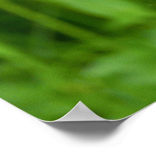 Orangutans nachdenklicher Blick Poster (Ecke)