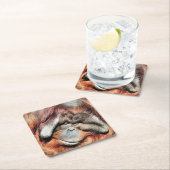 ORANGUTANS RECHTECKIGER PAPPUNTERSETZER (Vor Ort)