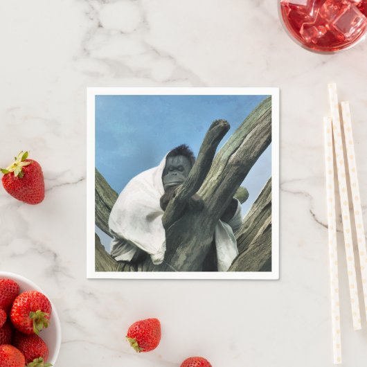 ORANGUTANS SERVIETTE (Beispiel)