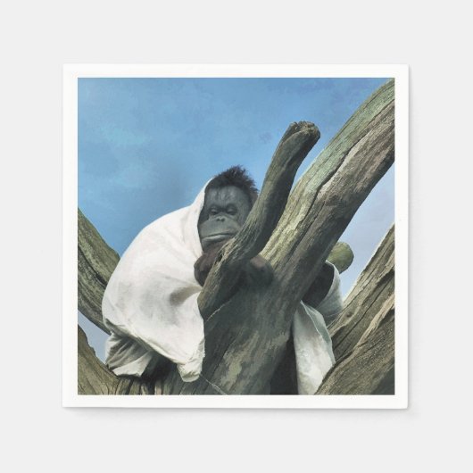 ORANGUTANS SERVIETTE (Vorderseite)