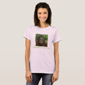 Orangutans Wildlife Fan T-Shirt (Vorne ganz)