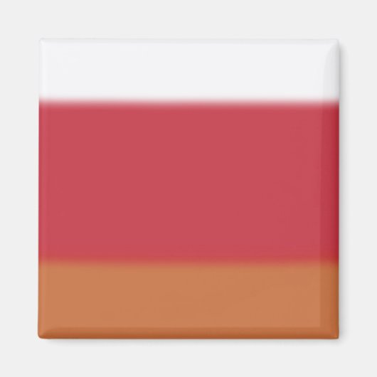 Orangy Ombre Magnet (Vorne)