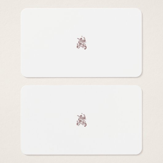 Orangy Red Dekordesign (Vorne & Hinten)