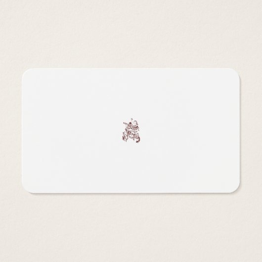 Orangy Red Dekordesign (Rückseite)