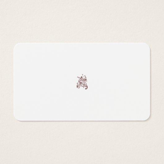 Orangy Red Dekordesign (Vorderseite)