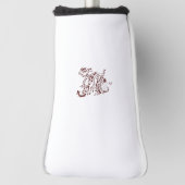 Orangy Red Dekordesign Golf Headcover (Rotieren 90)